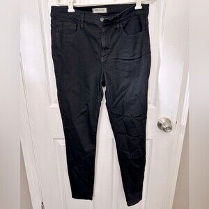 Madewell Jeans Black High Waist Skinny Road-Tripper Jeans Like New Size 30